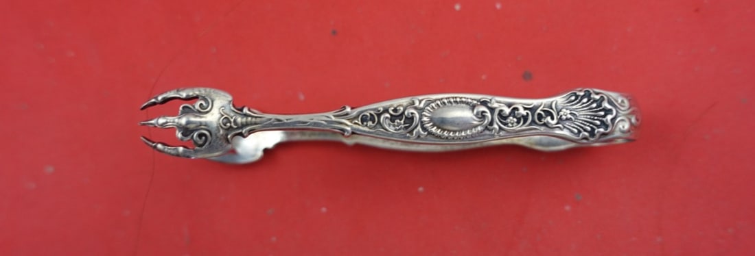 Whiting Hyperion Sterling Silver Tate a Tate Tong 2 3/4 inch Serving Piece (1 of 2)
