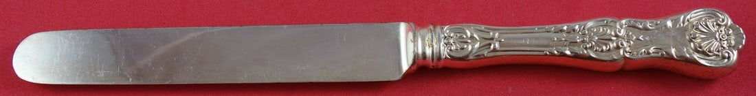 Gorham Kings II Sterling Silver Knife 8 1/4 Blunt Blade (1 of 1)