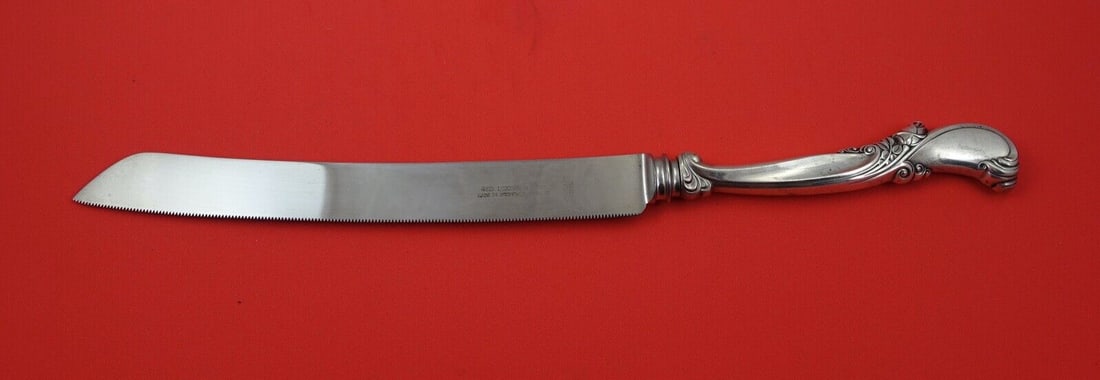 Wallace Waltz of Spring Sterling Silver Cake Knife 13" (1 of 2)
