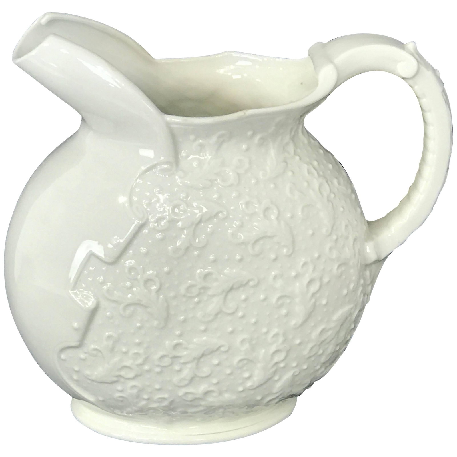 Ott & Brewer 19th Century Aesthetic Blanc de Chine Pitcher (1 of 8)