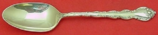 Wallace Feliciana Sterling Silver Serving Spoon 8.5 Inch: Wallace Feliciana Sterling Silver Serving Spoon 8.5 Inch This exquisite serving spoon features the elegant Feliciana pattern by Wallace, crafted from high-quality sterling silver. Measuring 8 1/2 inch