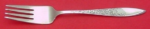 Gorham White Paisley Vintage Sterling Silver Salad Fork 6.75" (1 of 2)