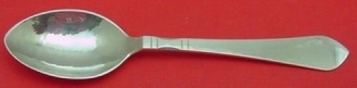 Georg Jensen Continental Sterling Silver Teaspoon 5 3/4 Child's Spoon (1 of 2)