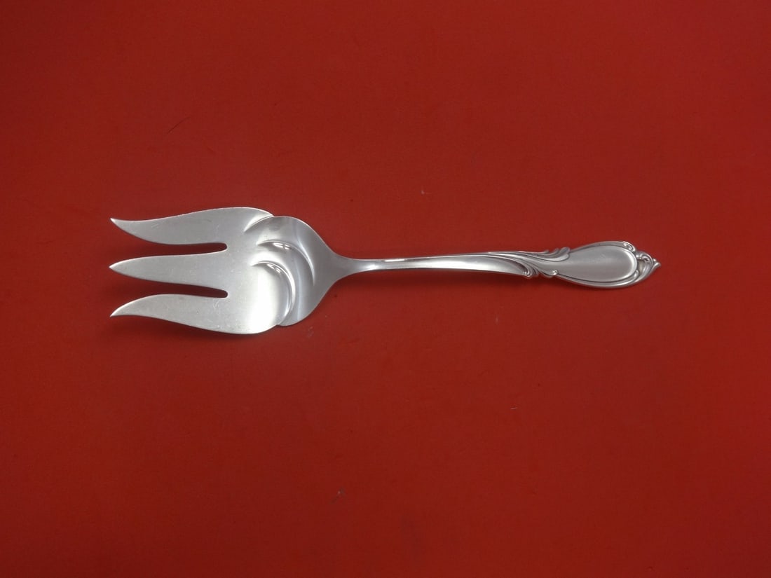 International Sterling Silver Rhapsody New Cold Meat Fork 9 Inch (1 of 2)