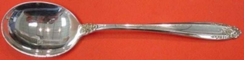 International Prelude Sterling Silver Cream Soup Spoon 6.5 Inch (1 of 2)