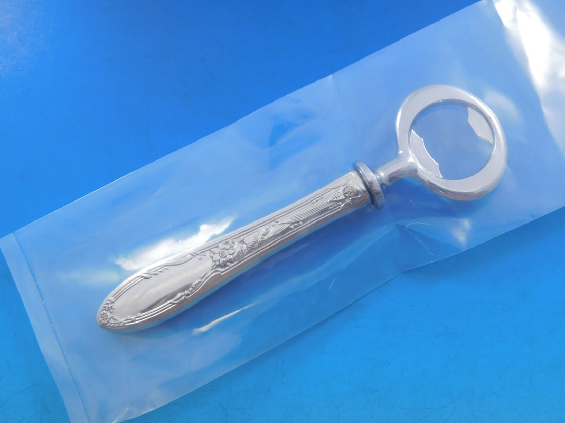 Oneida Virginian Sterling Silver Bottle Opener 6 Inch Custom Made (1 of 4)