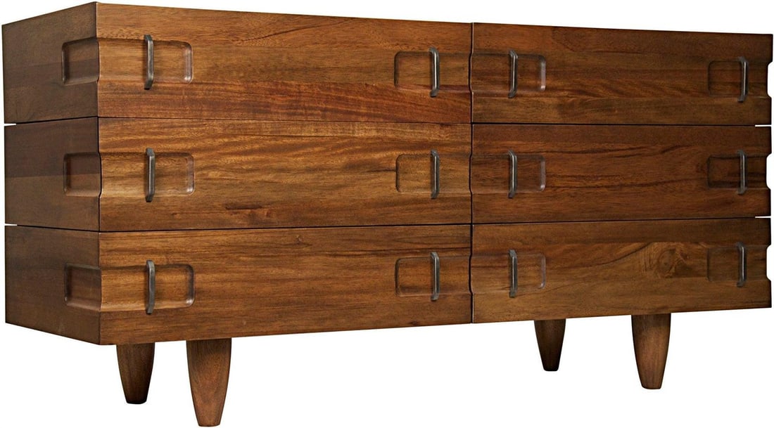 Noir David Sideboard French Style Dark Walnut Finish (1 of 3)