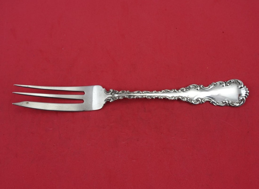 Whiting Gorham Louis XV Sterling Silver 3-Tine Fish Fork Antique (1 of 3)