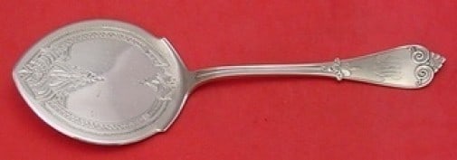 Tiffany & Co Beekman Sterling Silver Buckwheat Server Brite-Cut 9 5/8 inch: Tiffany & Co Beekman Sterling Silver Buckwheat Server Brite-Cut 9 5/8 inch This elegant Beekman pattern serving piece by Tiffany & Co. features a stunning brite-cut design, perfect for enhancing your