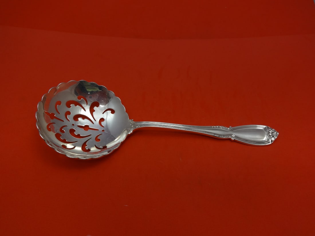 Durgin Wellington Sterling Silver Serving Spoon 8.5" (1 of 2)