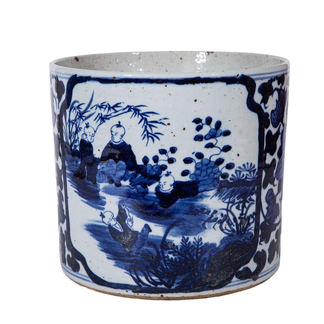 Handcrafted Ceramic Orchid Pot Asian Antique Style for Kids (1 of 3)