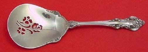 Towle El Grandee Sterling Silver Flower Pierced Tomato Server 8 1/8 (1 of 1)