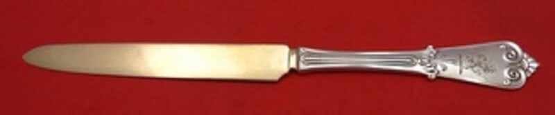 Tiffany & Co Beekman Sterling Silver Fruit Knife 7 3/8" Goldwashed (1 of 1)