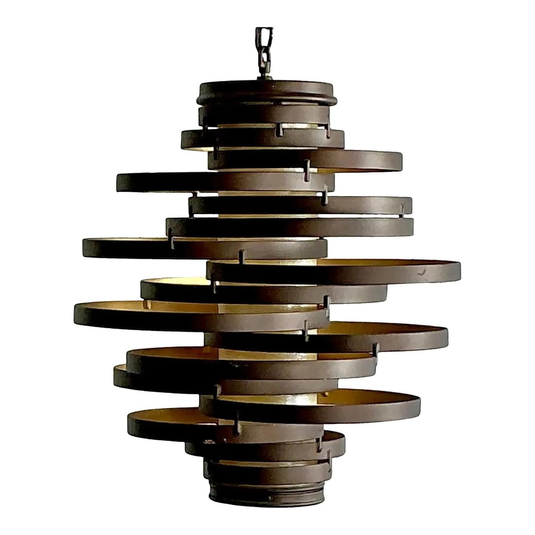 Iconic Vintage Boho Corbett Spiral Ring Chandelier (1 of 8)