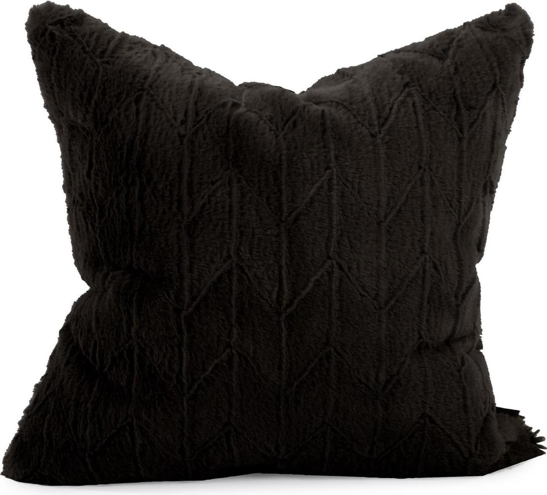 Howard Elliott Hand-Finished Angora Stone Rectangle Pillow 14 x 22 (1 of 5)