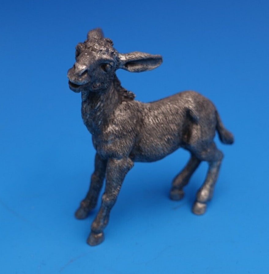 Buccellati Sterling Silver Donkey Figurine Italian Art 1960s (1 of 13)