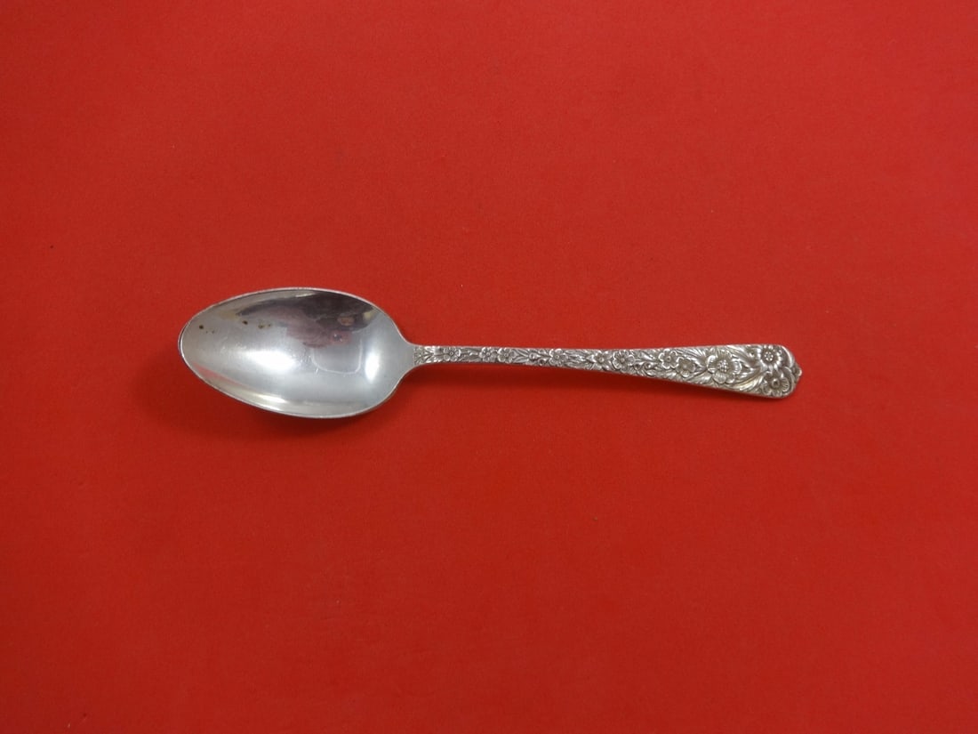 International Sterling Silver 6 Vintage Radiant Rose Teaspoon (1 of 2)