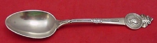 Gorham Medallion Sterling Silver 4 O'Clock Spoon 4 7/8" (1 of 1)