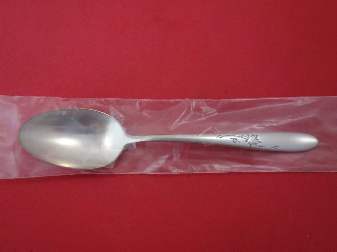 Reed and Barton Autumn Leaves Sterling Silver Teaspoon 6 Inch New (1 of 2)