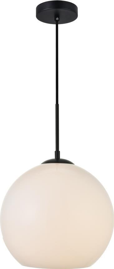 Elegant Baxter Milk Finish Pendant Light by Elegant Lighting: Elegant Baxter Milk Finish Pendant Light by Elegant Lighting Illuminate your contemporary spaces with the Elegant Baxter Pendant Light, designed to enhance any room with its stylish and functional app