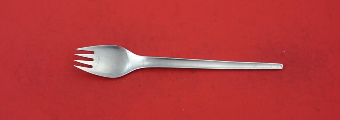 Georg Jensen Argo Sterling Silver Salad Fork 6 1/8 Inch: Georg Jensen Argo Sterling Silver Salad Fork 6 1/8 Inch This exquisite salad fork from the Argo pattern by Georg Jensen is crafted from high-quality sterling silver. Measuring 6 1/8 inches, it showcas
