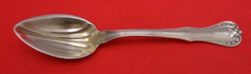 Reed and Barton Devon Sterling Silver Fluted Grapefruit Spoon 5 5/8 Inches (1 of 2)