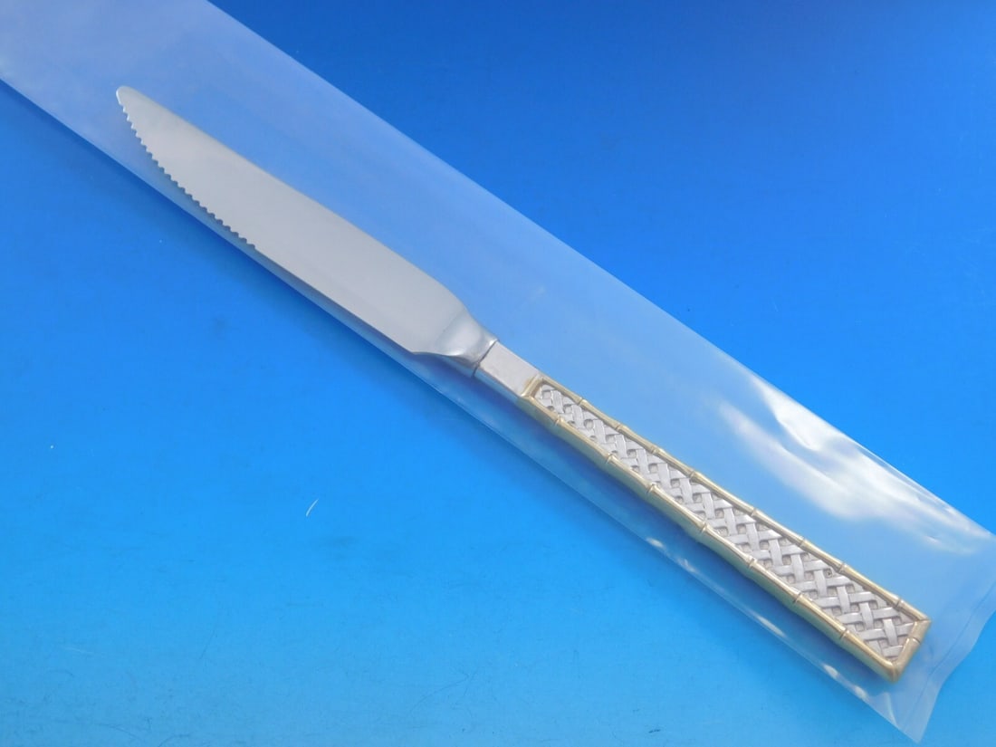 International Sterling Silver Golden Tradewinds Steak Knife 9.5" Custom (1 of 5)