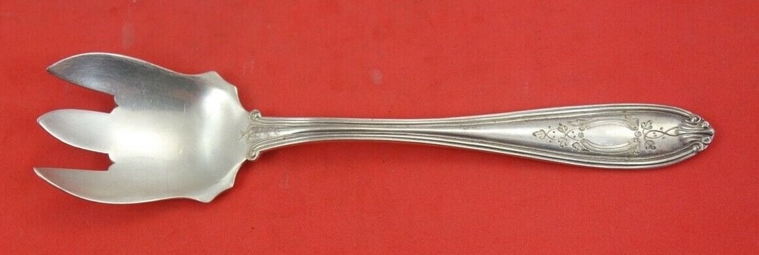 International Sterling Silver New Marathon Ice Cream Fork 5 Inch (1 of 2)