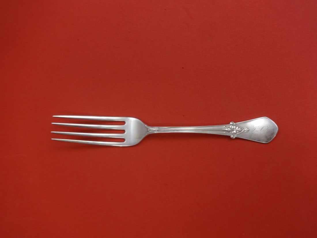 Swiss by Gorham Sterling Silver Fork 7 1/8 inches Monogrammed (1 of 1)