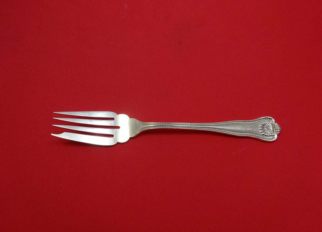 Frank Smith Newport Shell Sterling Silver Salad Fork 6.75 inches (1 of 1)