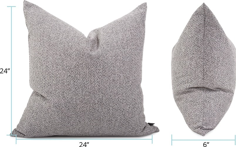 Howard Elliott 24x24 Elegant Panama Stone Square Pillow (1 of 5)
