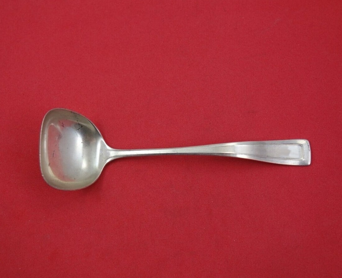Wallace Cabot Sterling Silver Sauce Ladle 4 3/4 Inch Heirloom (1 of 3)