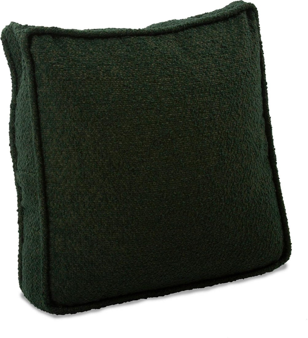 Howard Elliott Contemporary Forest Green Square Pillow 20x20: Howard Elliott Contemporary Forest Green Square Pillow 20x20 Enhance your home decor with this contemporary forest green throw pillow, designed to add a touch of elegance and comfort. The pillow featu