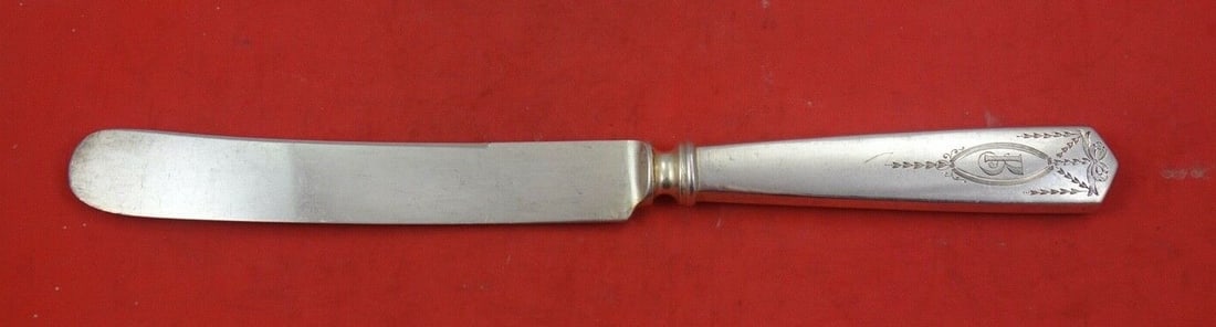 Westover International Sterling Silver Dinner Knife Blunt 9 3/4" (1 of 2)