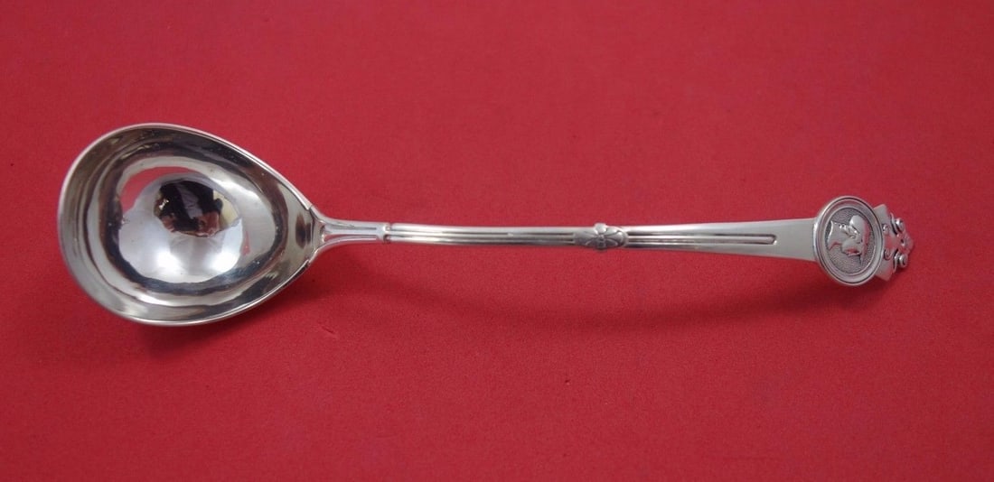 Gorham Medallion Sterling Silver Mayonnaise Ladle 6 Inch (1 of 1)