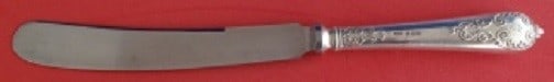 Mappin & Webb William and Mary Sterling Silver Dinner Knife 10" Monogrammed (1 of 1)