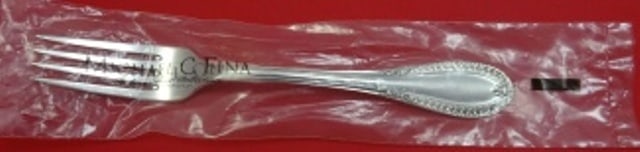 Impero Schiavon Sterling Silver 4-Tine Vegetable Serving Fork 9 3/4" New (1 of 2)