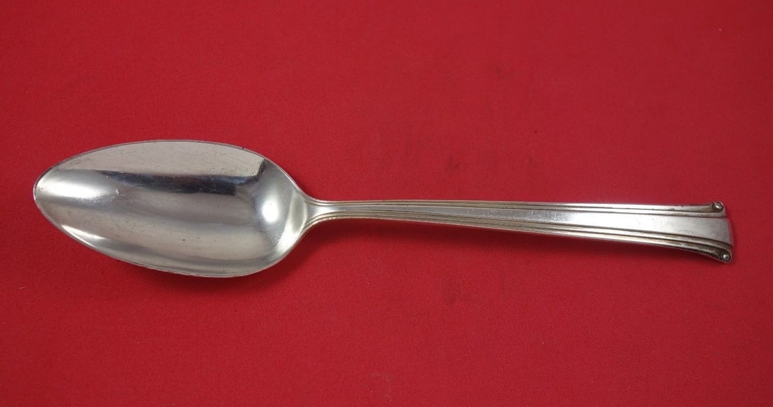 Reed and Barton Cotillion Sterling Silver Serving Spoon 8 1/4" (1 of 1)