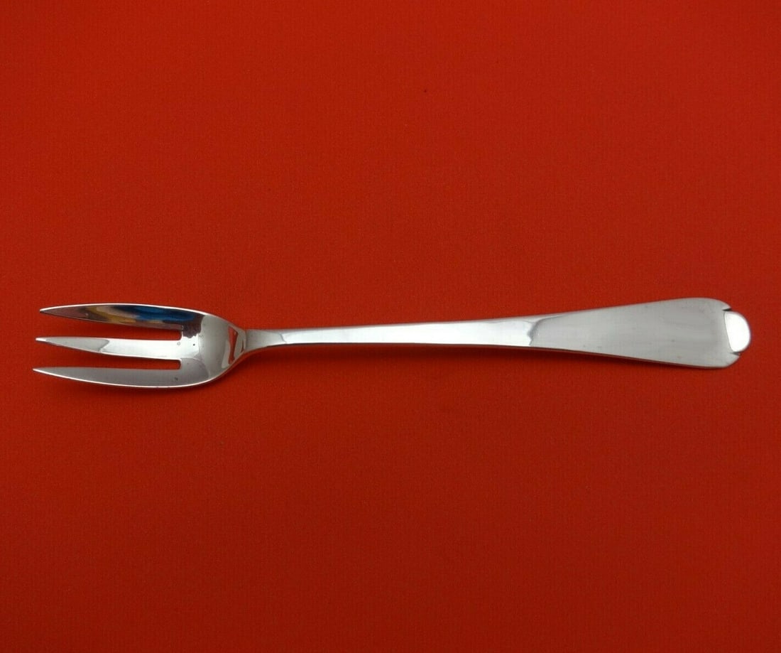 Old Newbury Crafters Newburyport Sterling Silver Cocktail Fork 5 3/4" (1 of 2)