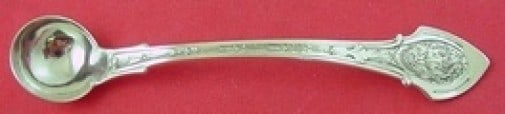 Custom Made Angelo Sterling Silver Mustard Ladle by Wood & Hughes 4 5/8" (1 of 1)