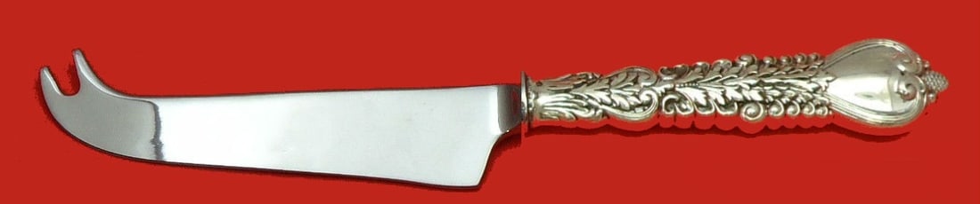 Tiffany & Co. Florentine Sterling Silver Cheese Knife with Stainless Blade (1 of 1)
