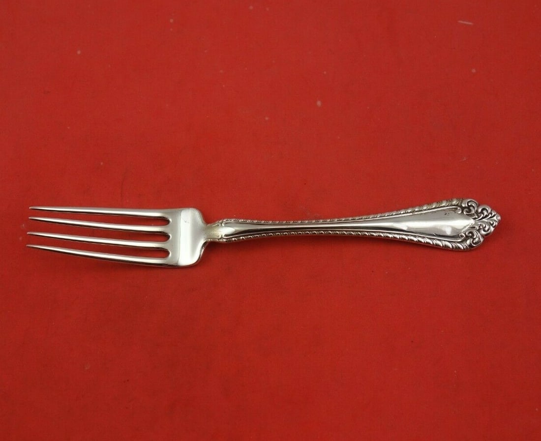 Alvin Melrose Sterling Silver Fork 6 5/8 inch Flatware (1 of 3)