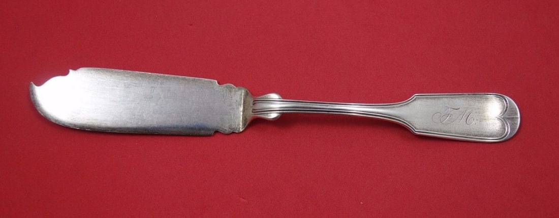 Vanderslice Sterling Silver 8" Master Butter Knife Monogrammed (1 of 1)