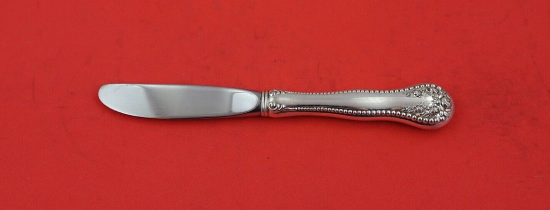 Gorham Lancaster Sterling Silver Butter Spreader Hollow Handle 6 1/4" (1 of 2)