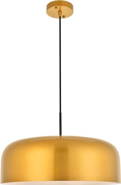 Elegant Lighting Etude Satin Gold Black Pendant Light Adjustable: Elegant Lighting Etude Satin Gold Black Pendant Light Adjustable Illuminate your space with this stylish satin gold and black pendant light from the Etude collection. This modern fixture features a sl