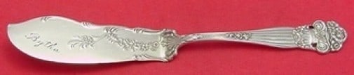 Towle Georgian Sterling Silver Master Butter Knife 7" Floral Design (1 of 2)