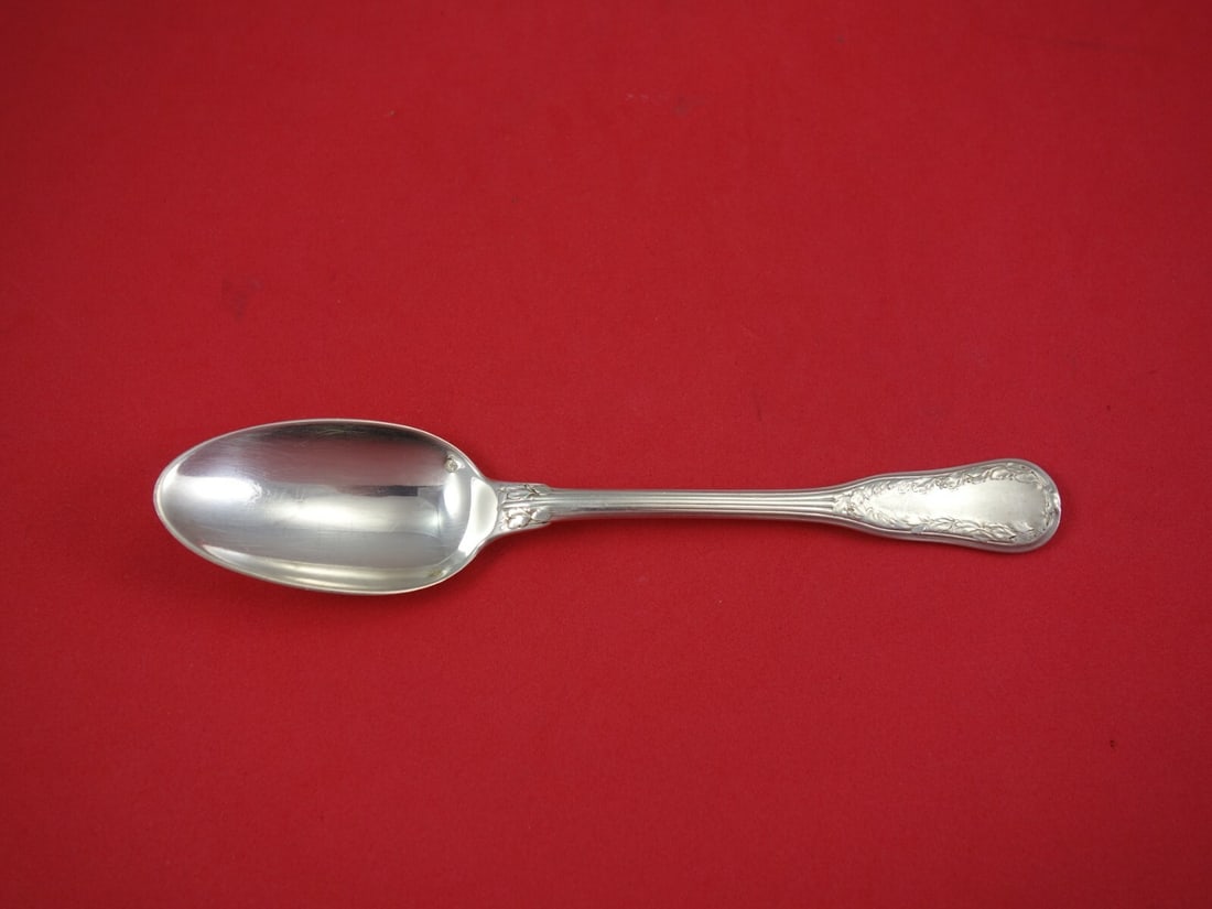Vintage Puiforcat Segur Sterling Silver Soup Spoon 6 3/4 Inch (1 of 2)