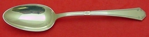 Sterling Silver Serving Spoon Lady Mary Pattern by Towle 8.25 Inch (1 of 1)