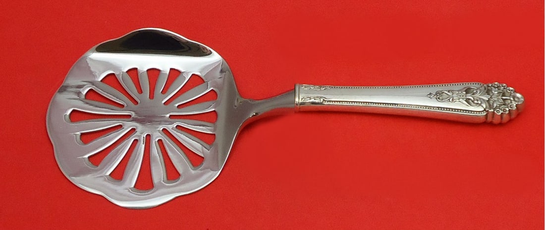 International Silver Queen's Lace Sterling Silver Tomato Server Custom Made 8.5" (1 of 1)
