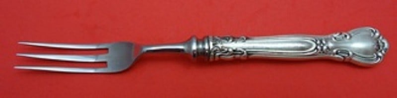 Gorham Chantilly Sterling Silver Fruit Fork 5 1/4 Inch (1 of 2)